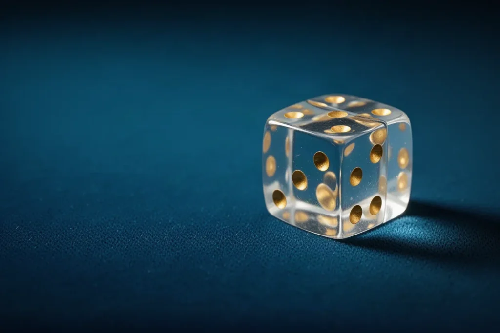 Ảnh minh hoạ hai viên xúc xắc cho mục luật chơi casino HB88