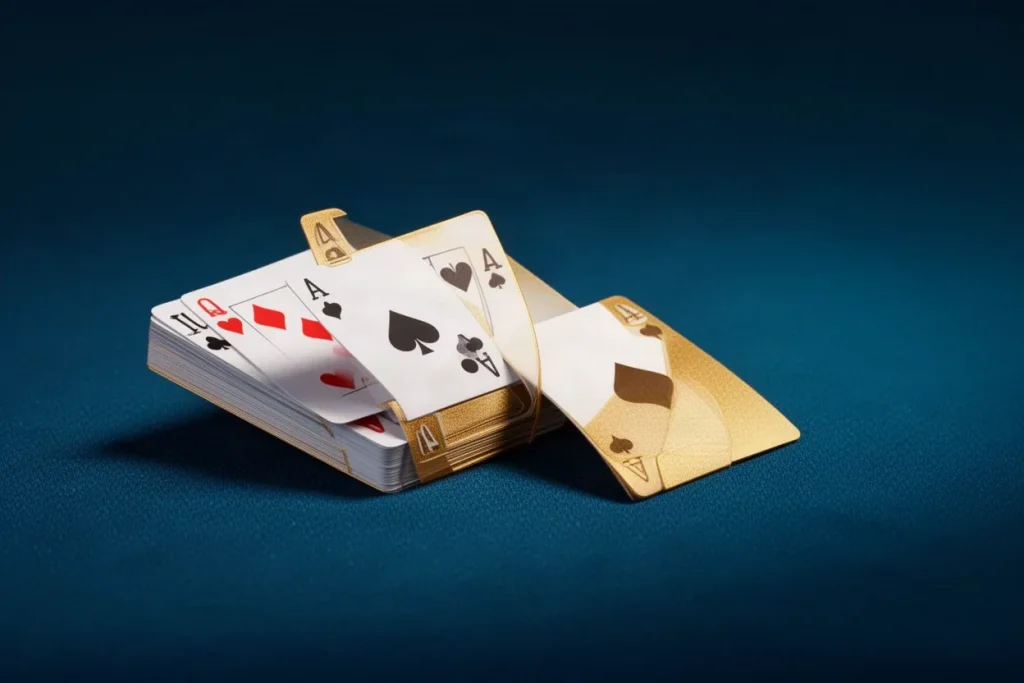 Ảnh minh hoạ chồng bài úp cho mục tổng quan game bài HB88
